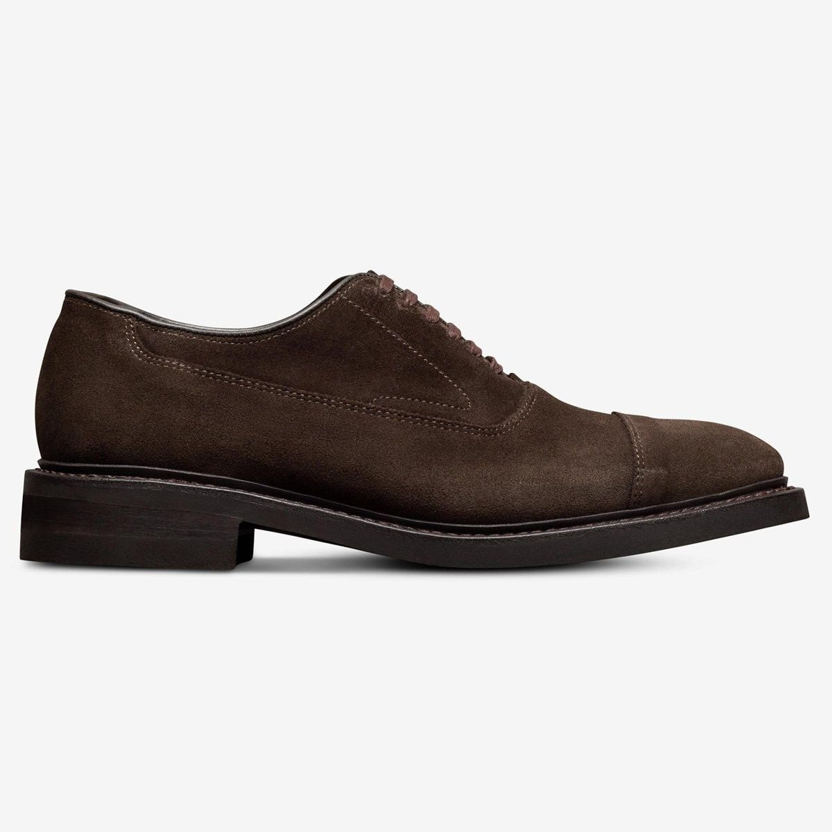 Rhett Cap-toe Oxford Dress Shoe - Bitter Chocolate Suede