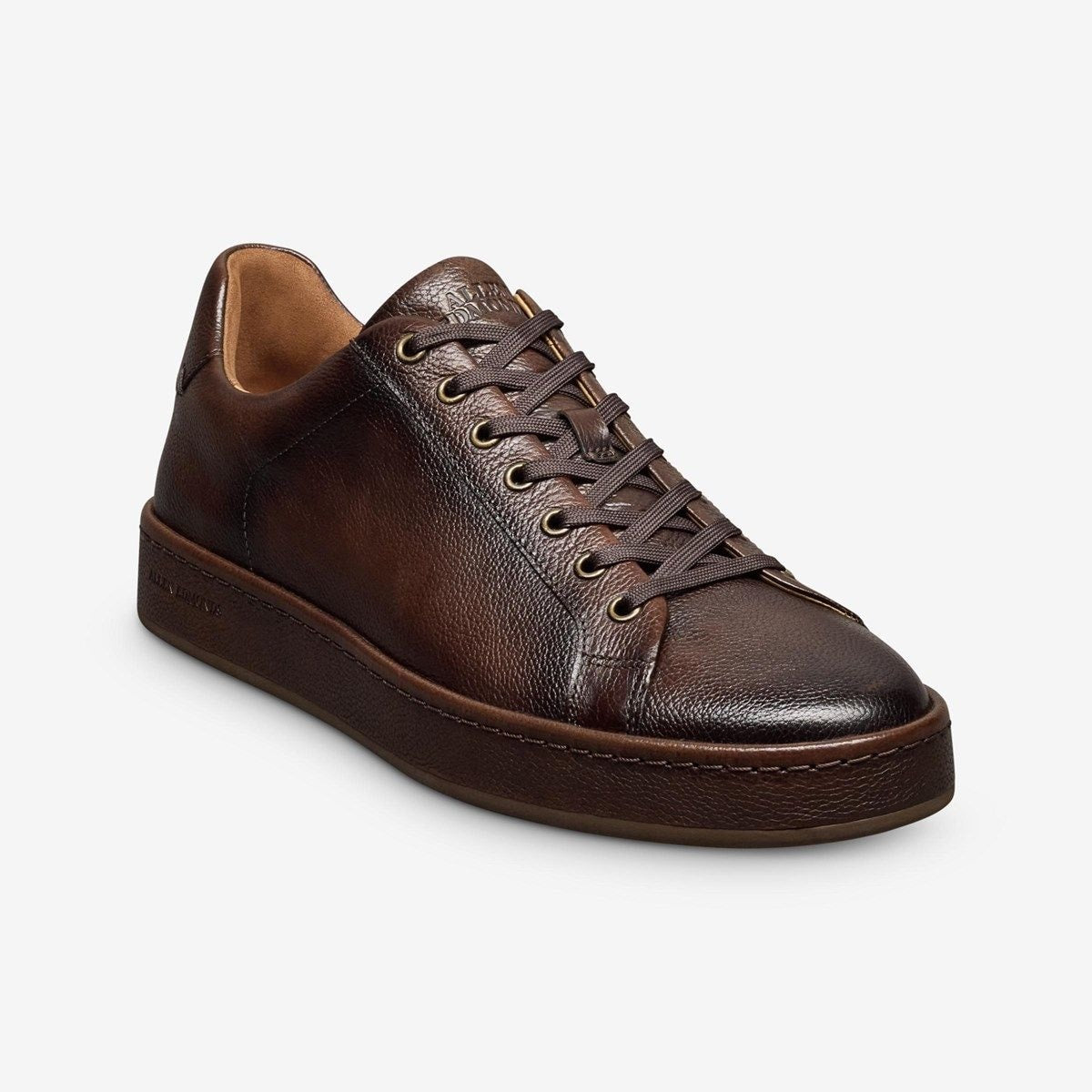 Barnes Lace-up Sneaker - Dark Brown Leather