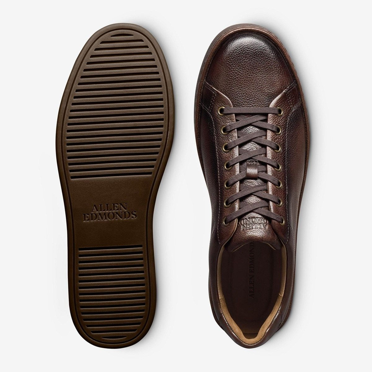 Barnes Lace-up Sneaker - Dark Brown Leather
