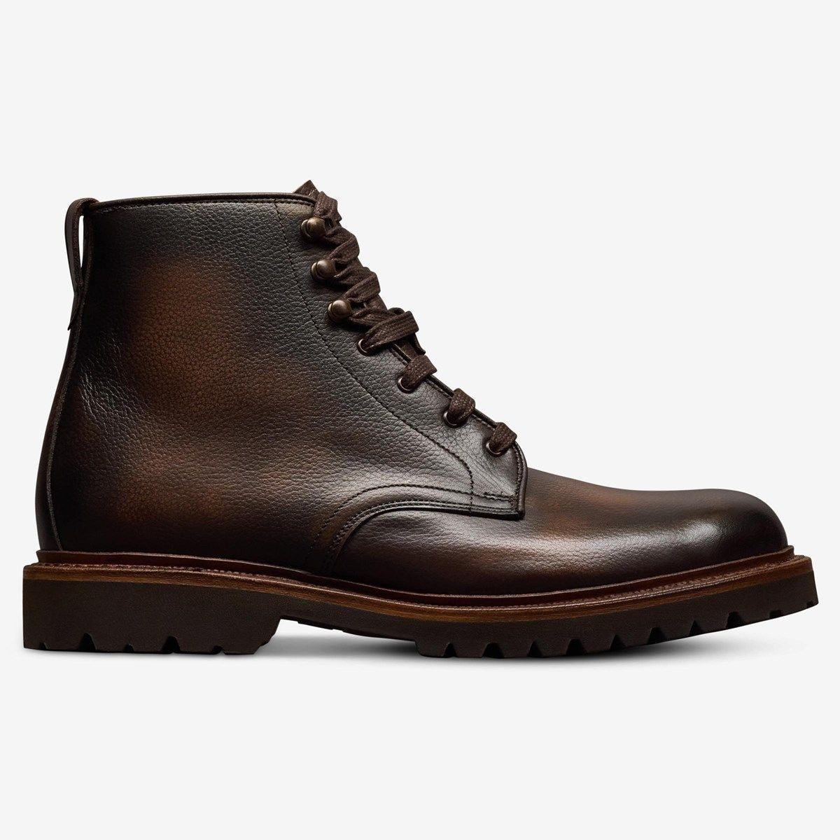 Charlton Reserve Plain-toe Boot - Dark Brown Leather