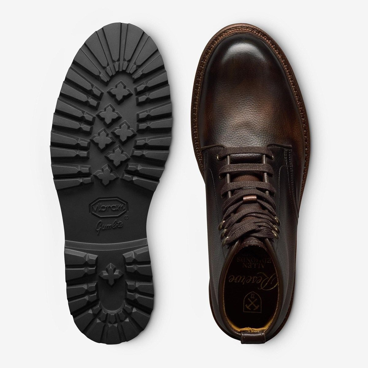Charlton Reserve Plain-toe Boot - Dark Brown Leather
