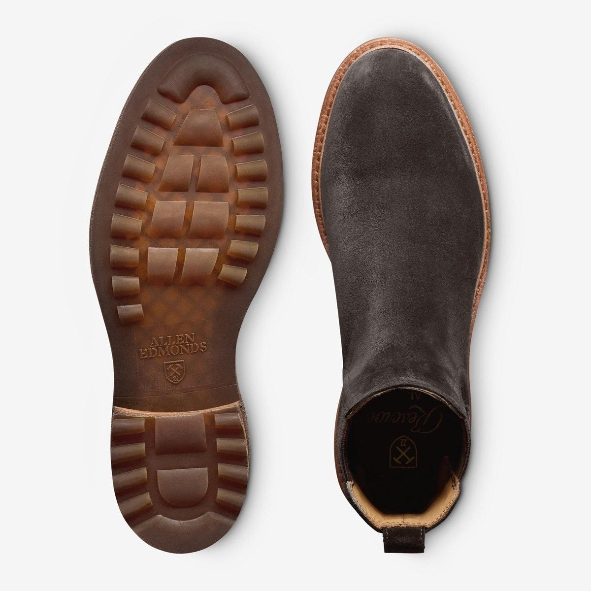 Nash Reserve Chelsea Dress Boot - Bitter Chocolate Suede