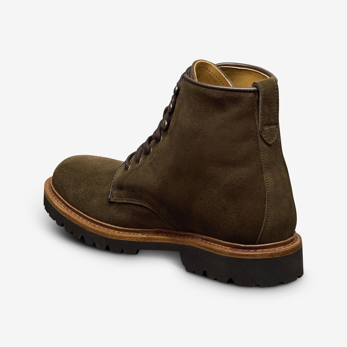 Charlton Reserve Plain-toe Boot - Dark Olive Green Suede