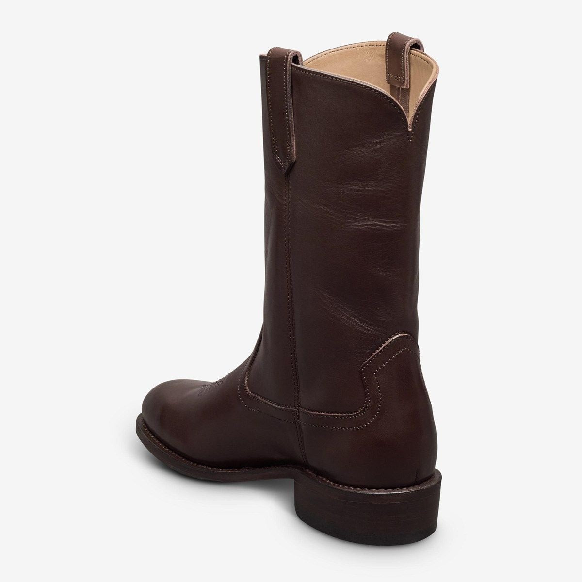 Dakota Western Cowboy Boot - Brown Leather