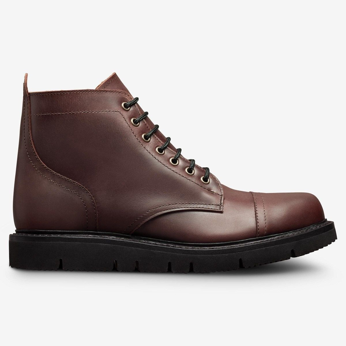 Park City Lace-up Weatherproof Boot - Dark Brown Leather