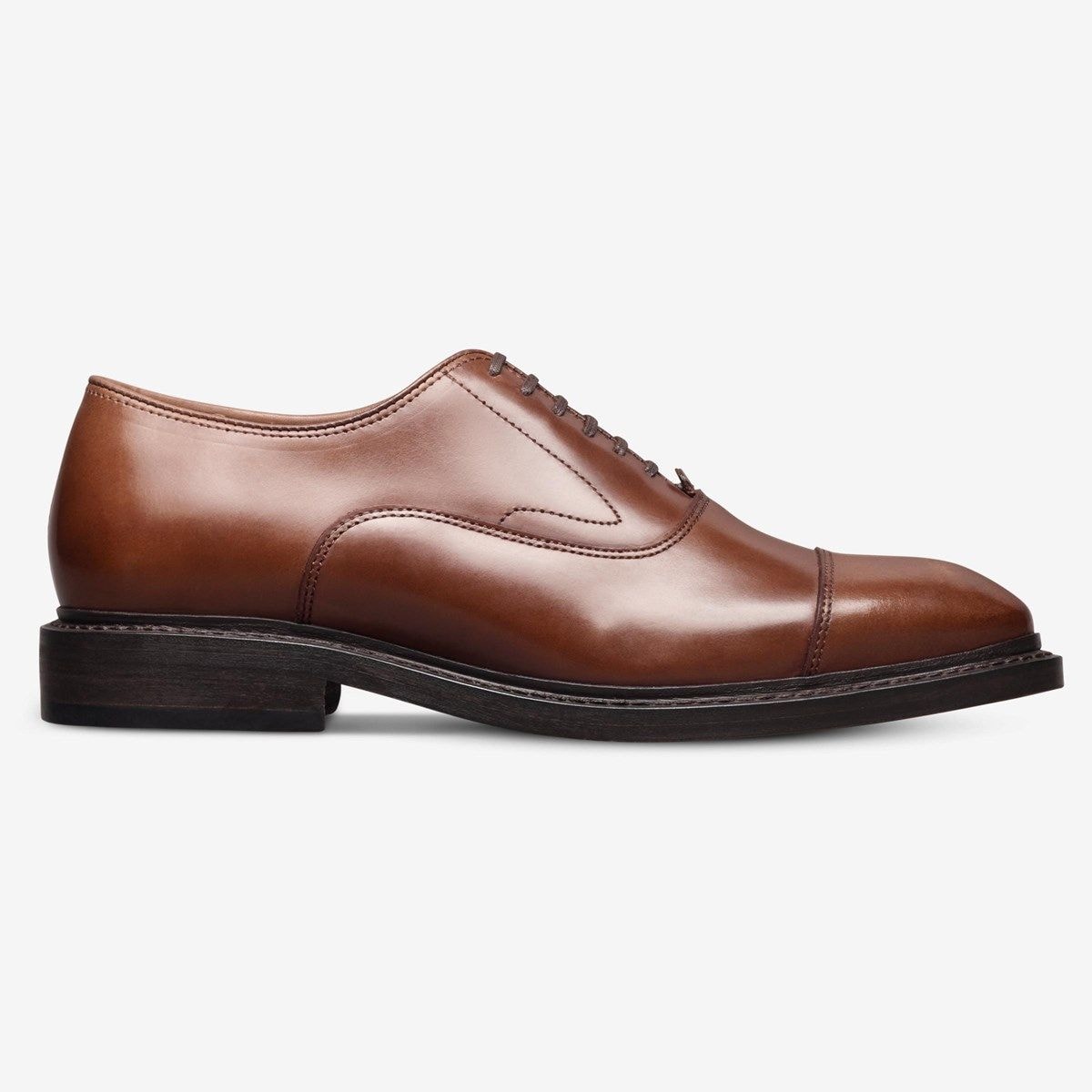 Manhattan Reserve Cap-toe Oxford Dress Shoe - Natural Polished Calf Leather