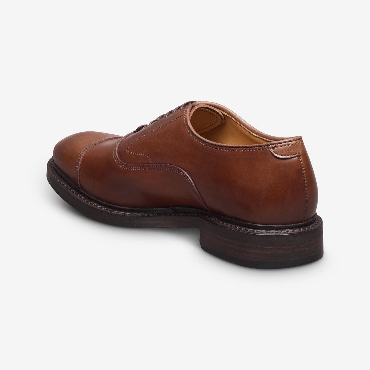 Manhattan Reserve Cap-toe Oxford Dress Shoe - Natural Polished Calf Leather